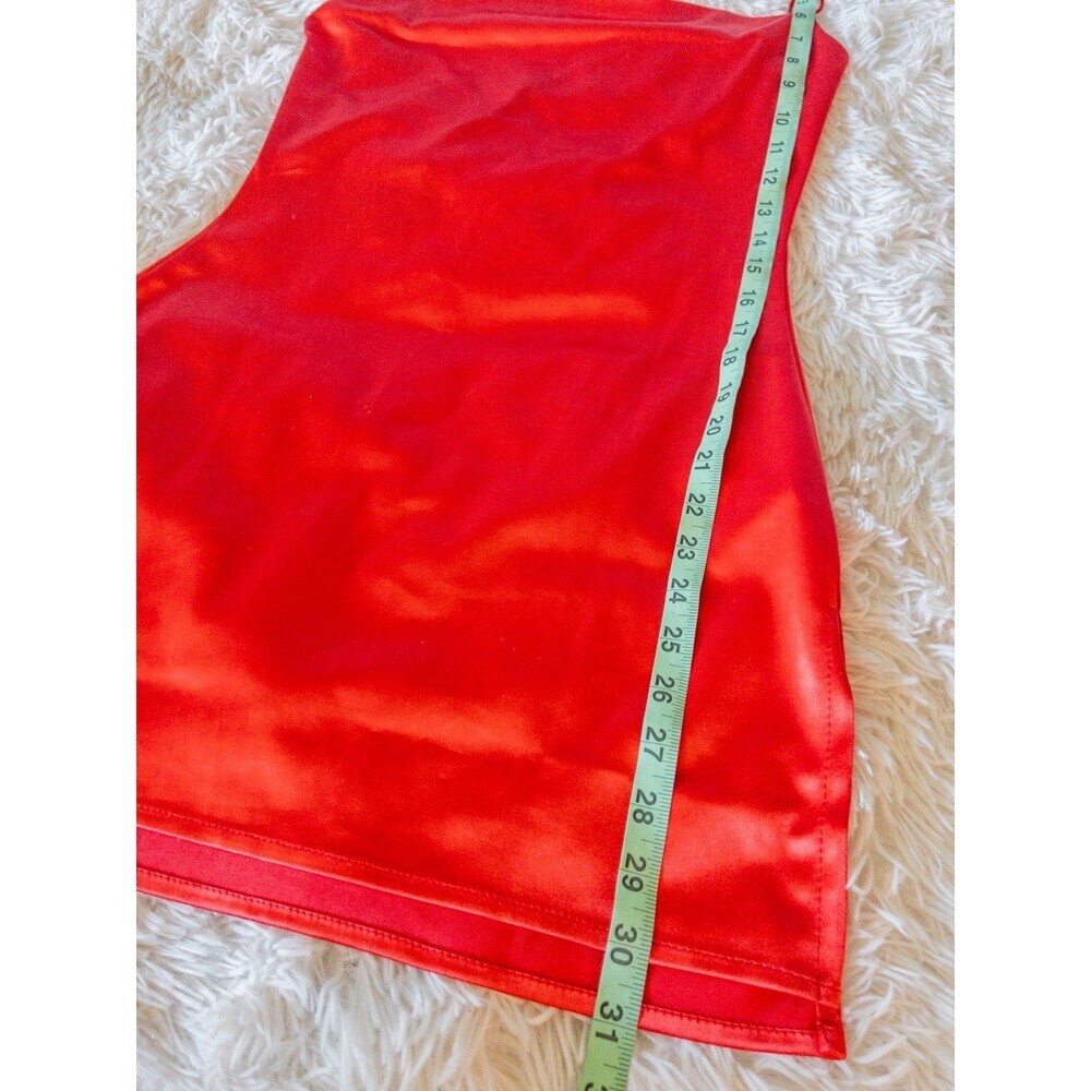New with tags Zaful red silky mini dress size medium. - Picture 6 of 7